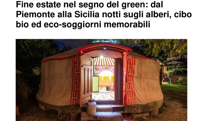Huffington Post, Ecoturismo, Ospitalità green