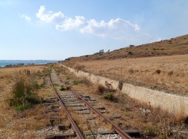 Tratto della vecchia ferrovia Castelvetrano-Ribera