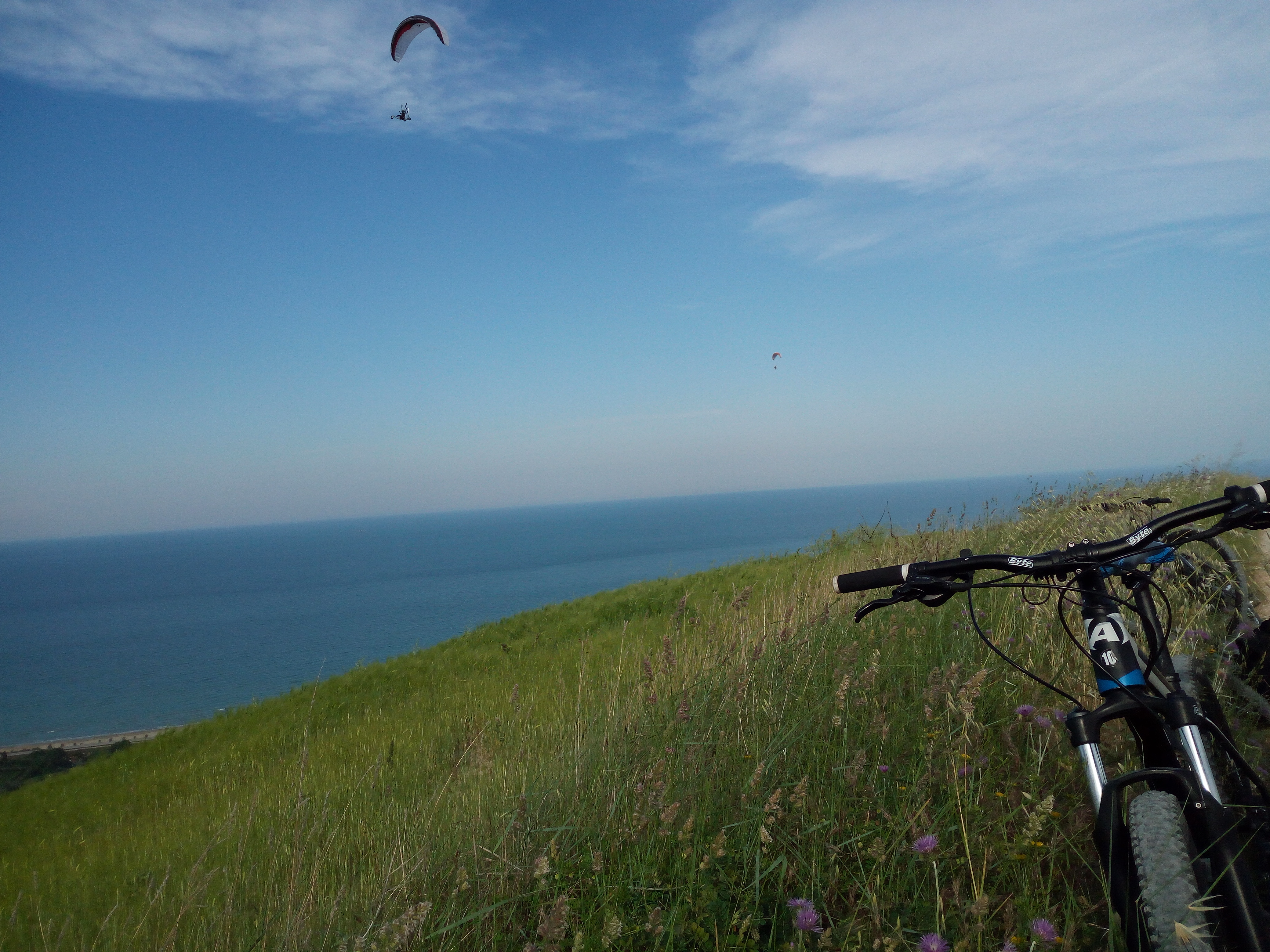 Parco del Cerrano, bicicletta