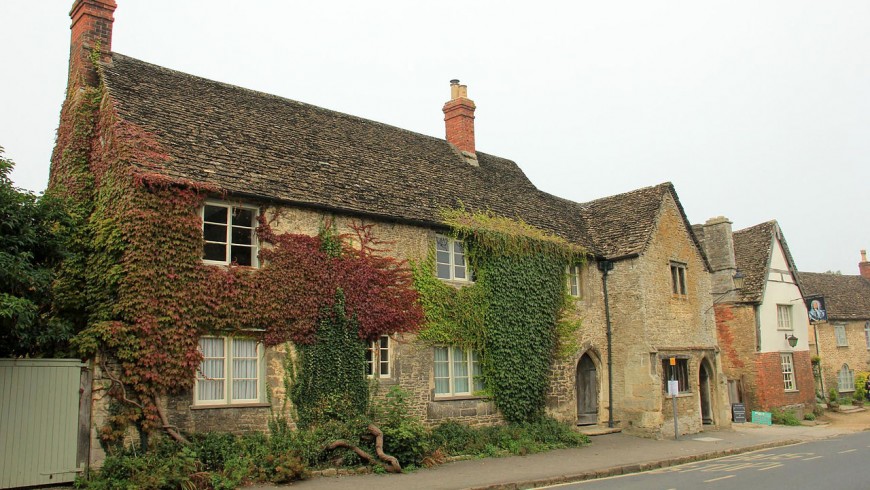 Il villaggio di Lacock, in Inghilterra