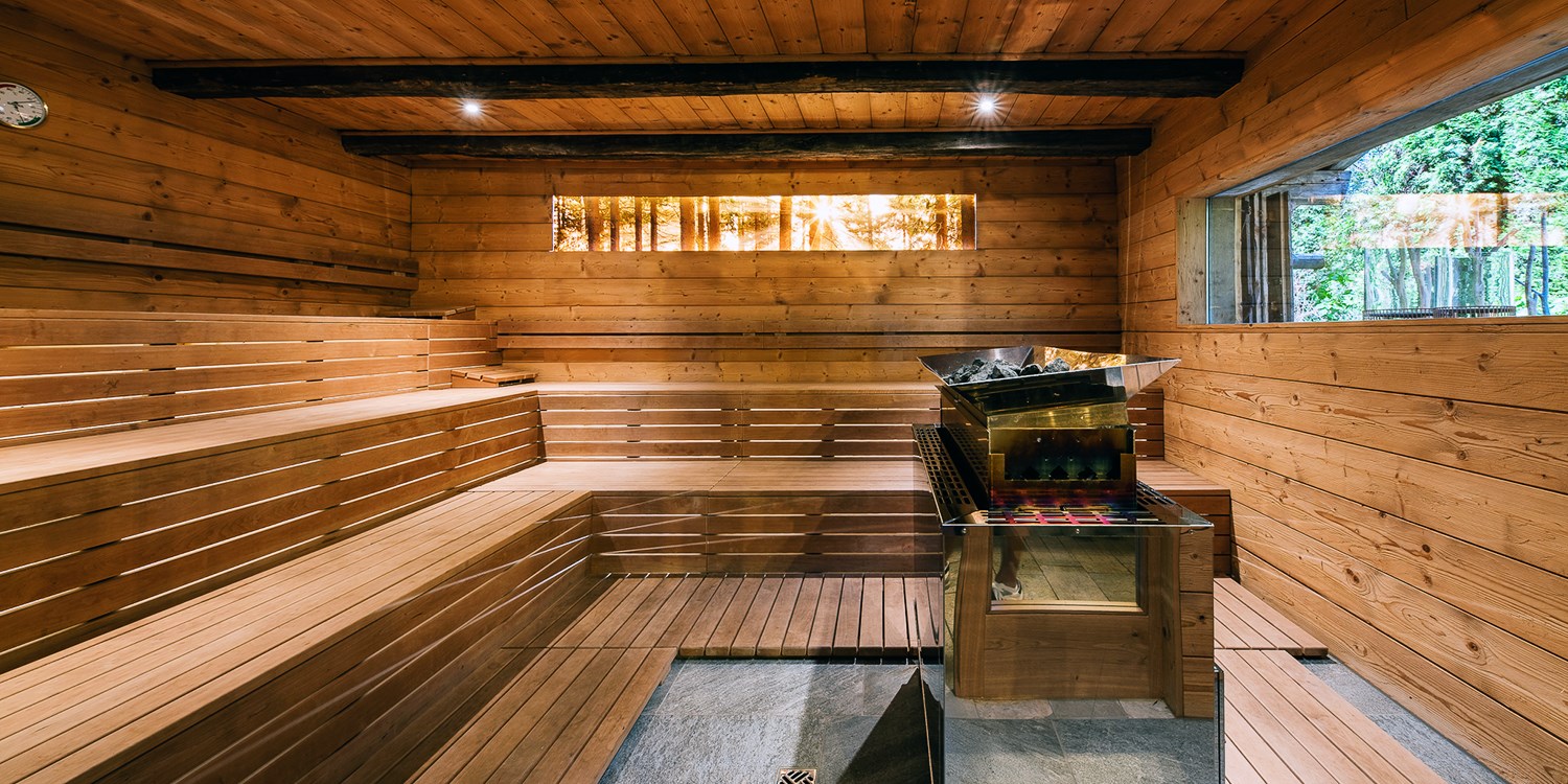 sauna dell'hotel Rainer