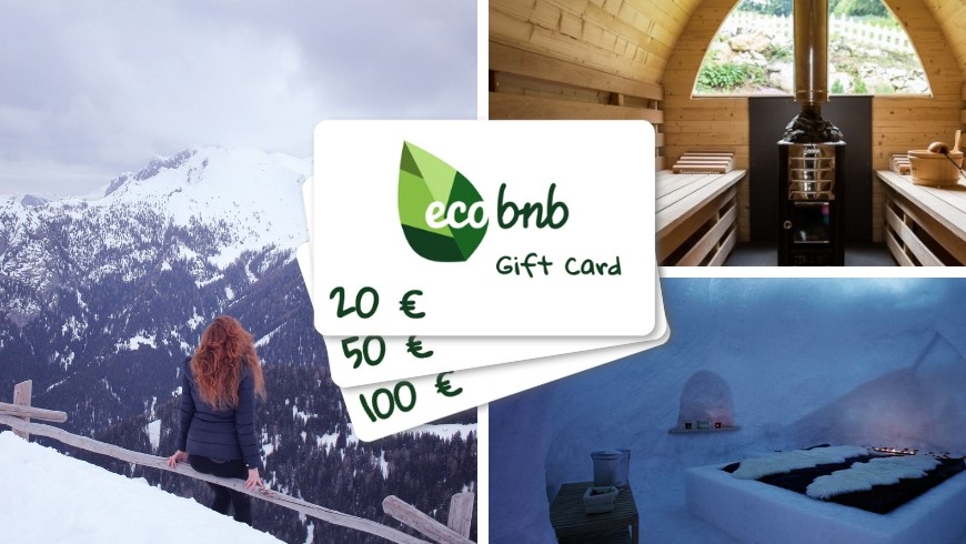 Regalare un'Esperienza Green con la Gift Card di Ecobnb