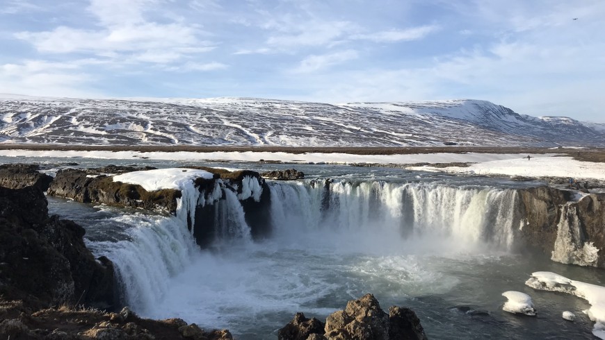 cascata di Godafoss, Islanda