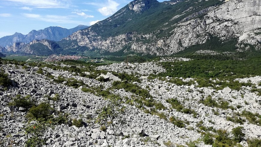 Il Biotopo delle Marocche di Dro, valle del Sarca, Trentino