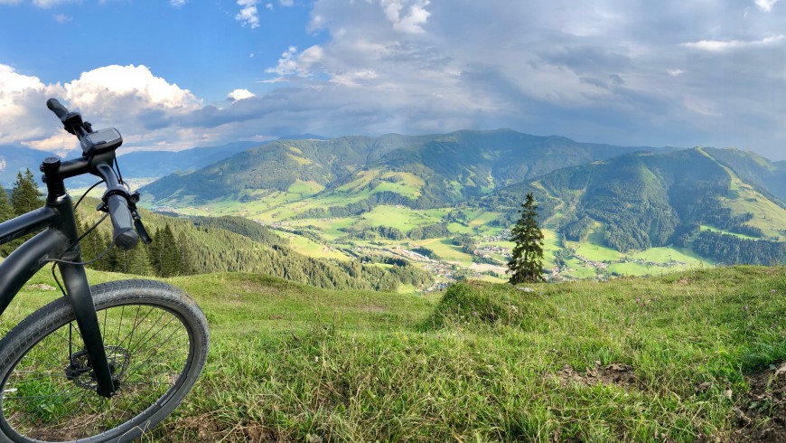 ebike, mountain bike elettrica in montagna