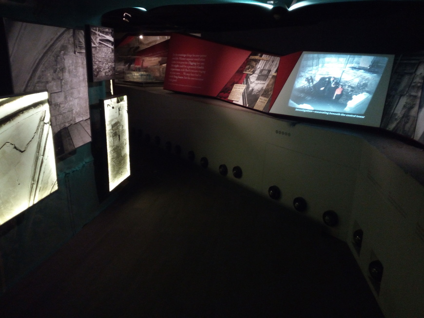 York Romana con museo interattivo, sotto a York Minster
