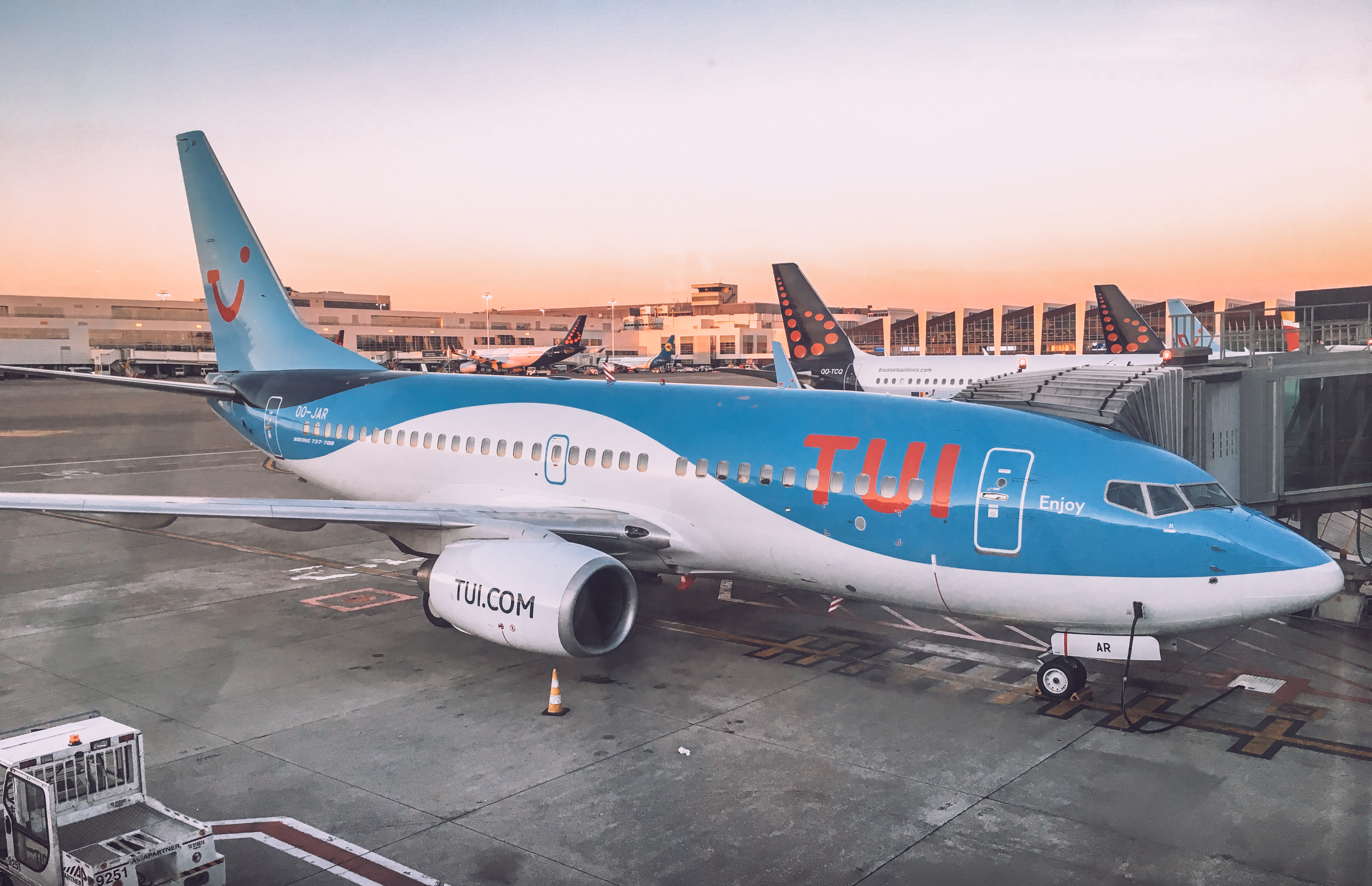 aircraft of the TUI GROUP, a giant for global tourism