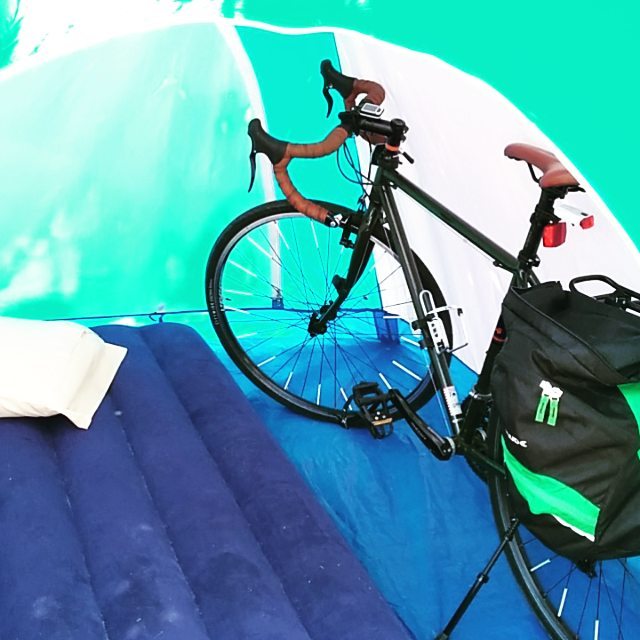 viaggio in bicicletta e tenda