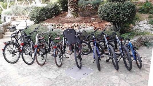 Biciclette sull'isola di Cherso, un incentivo alla sostenibilità
