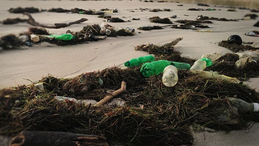 inquinamento plastica delle spiagge