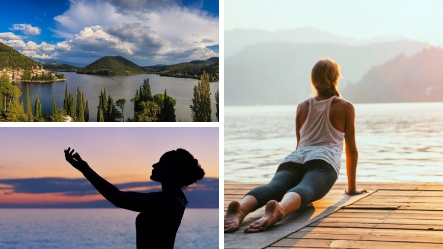 vacanze yoga sul lago in italia ecobnb
