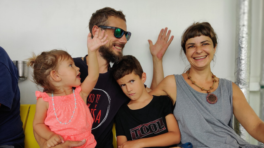 Zrinka e la sua famiglia: dei perfetti eco-host di Na Okić