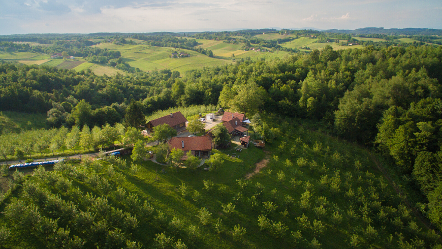 Tenuta Ekodrom: il tuo eco-cottage da sogno immerso nella natura vicino a Karlovac