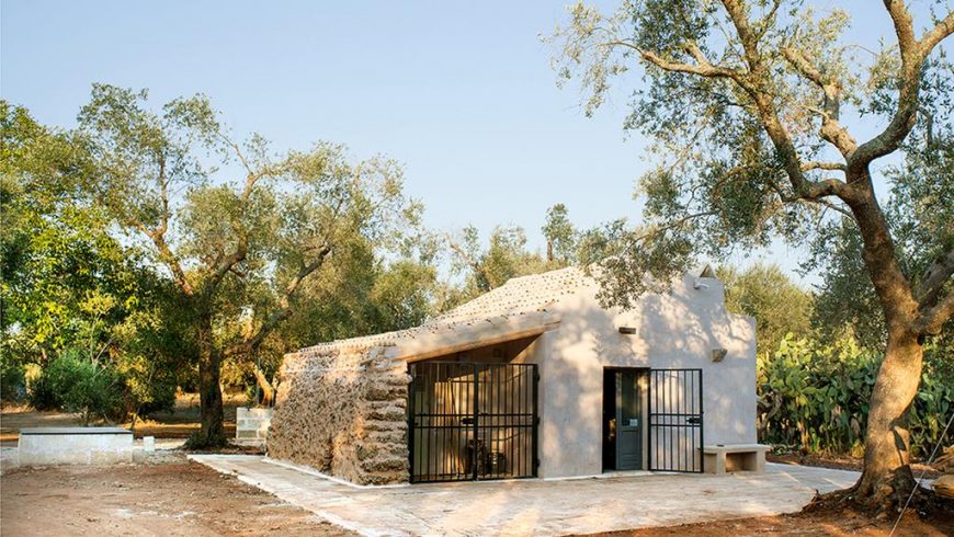 Un eco-cottage nel verde della Puglia