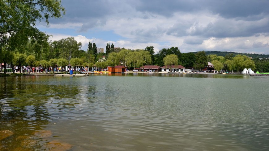 Lago turistico Repubblica Ceca