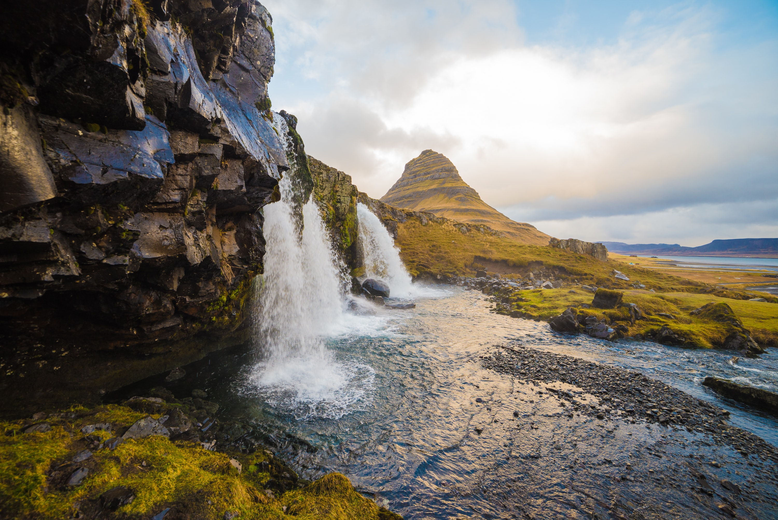 Acqua alcalina di sorgente naturale glaciale islandese 