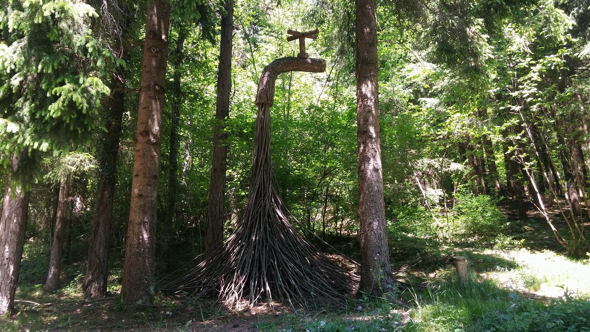 L Arte E La Natura Si Incontrano Nel Bosco Arte Stenico Ecobnb