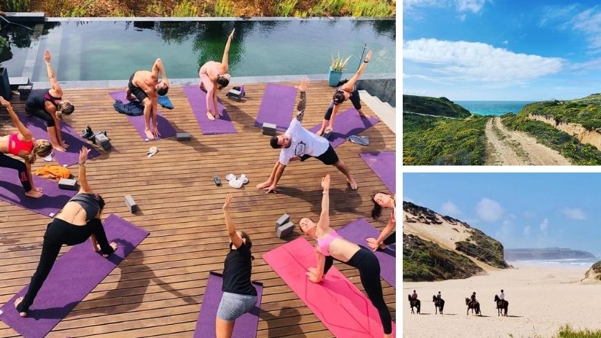 yoga e itinerari lenti vicino a Villa Epicurea
