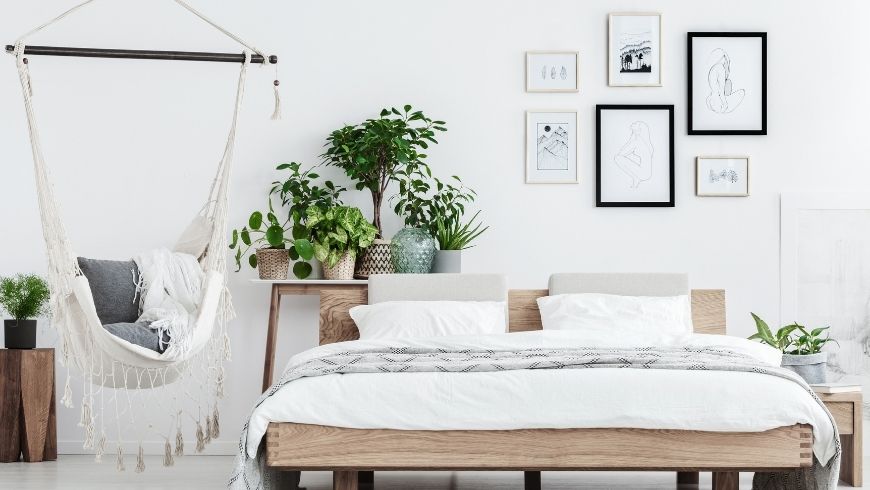 camera da letto eco-friendly