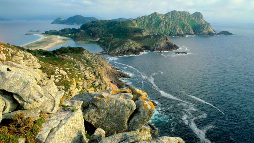 Antlantic Islands of Galicia National Park, Spain, sea, ocean, rocks, nature