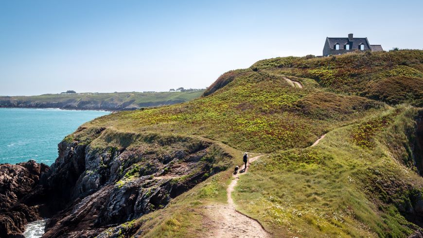 Green Routes of Spain, hill, sea, path