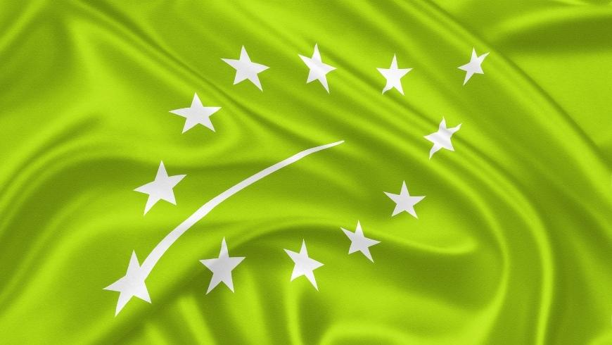 L'attuale logo biologico dell'Unione Europea