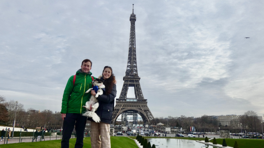 Visitarre parigi con il cane