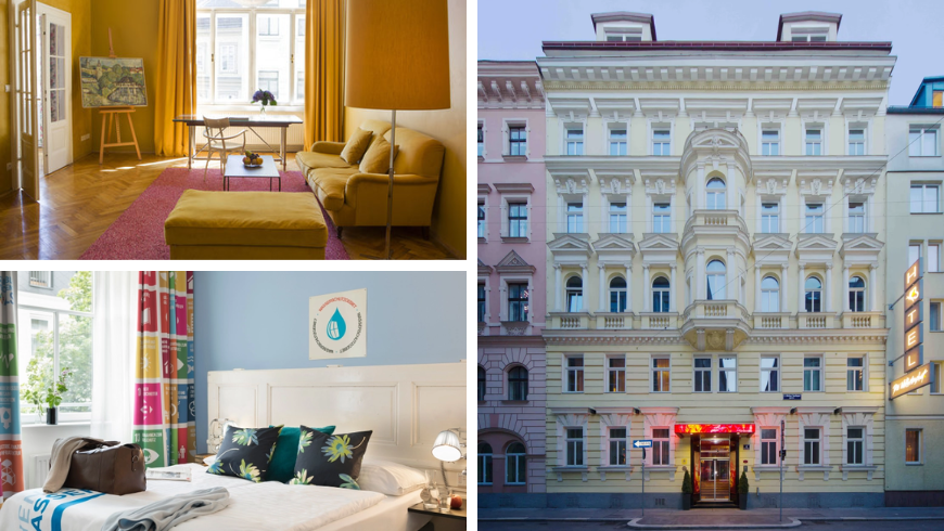 Altstadt Hotel, the Stadthalle Boutique Hotel and der Wilhelmshof Hotel located in Vienna.