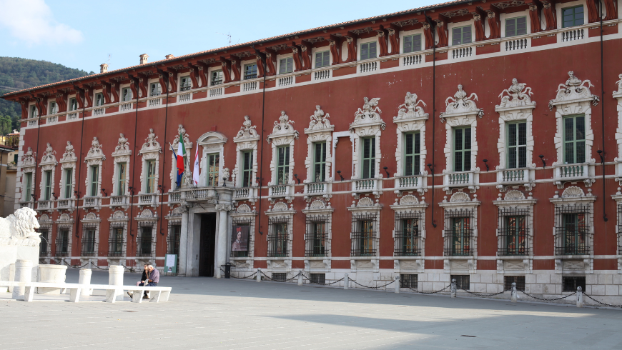 Palazzo Ducale. Foto via Wikimedia.