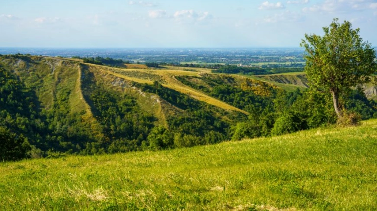 Paesaggio dai Barboii di Rivalta