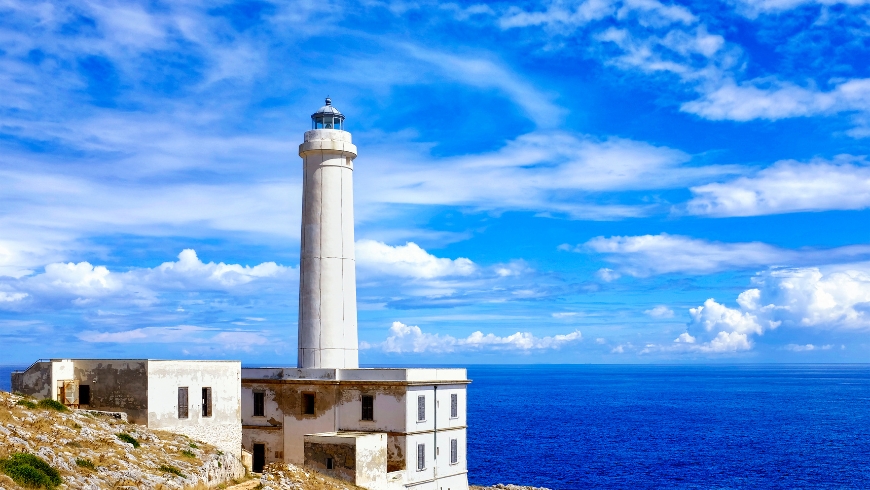 Punta Palascia lighthouse