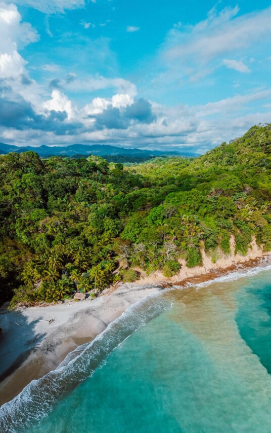 amazing natural landscape in Costa Rica