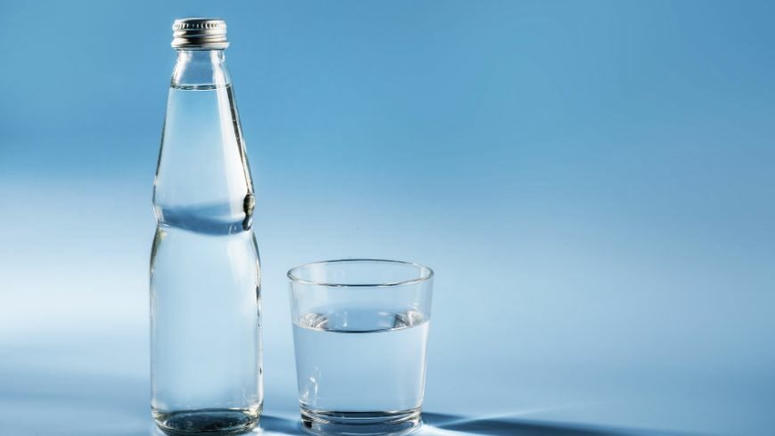 Utilizza bottiglie in vetro riutilizzabili da riporre in frigo per avere sempre acqua fresca a disposizione