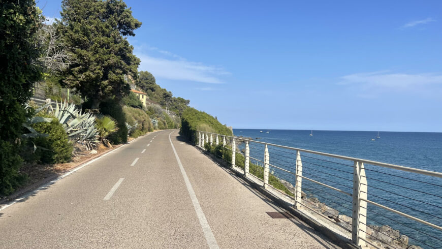 ciclabile riviera dei fiori