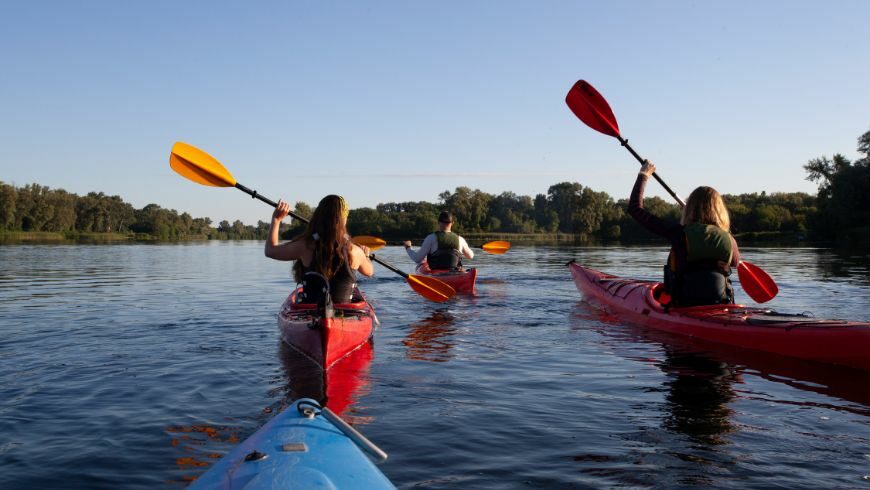 kayak, attività sostenibile