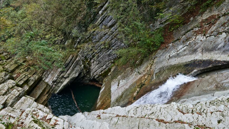 La geologia del Parco delle Gole della Breggia in Ticino