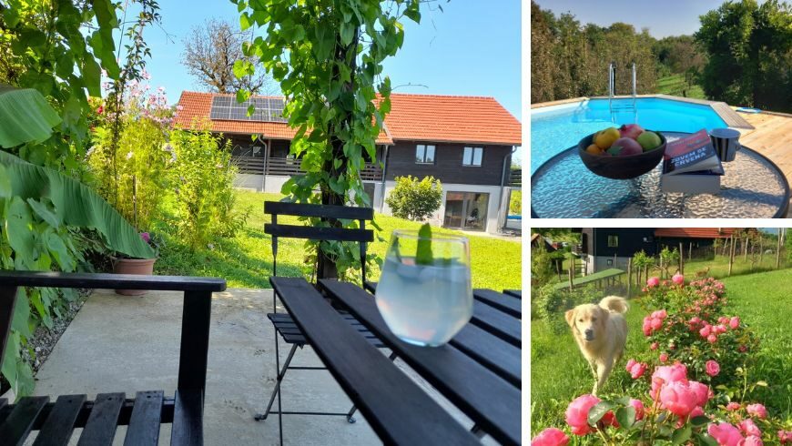 Rose Hip Hill casa vacanze sostenibile nella natura, in Croazia