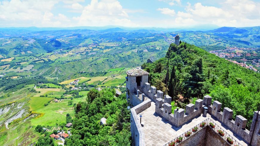 i panorami mozzafiato di San Marino