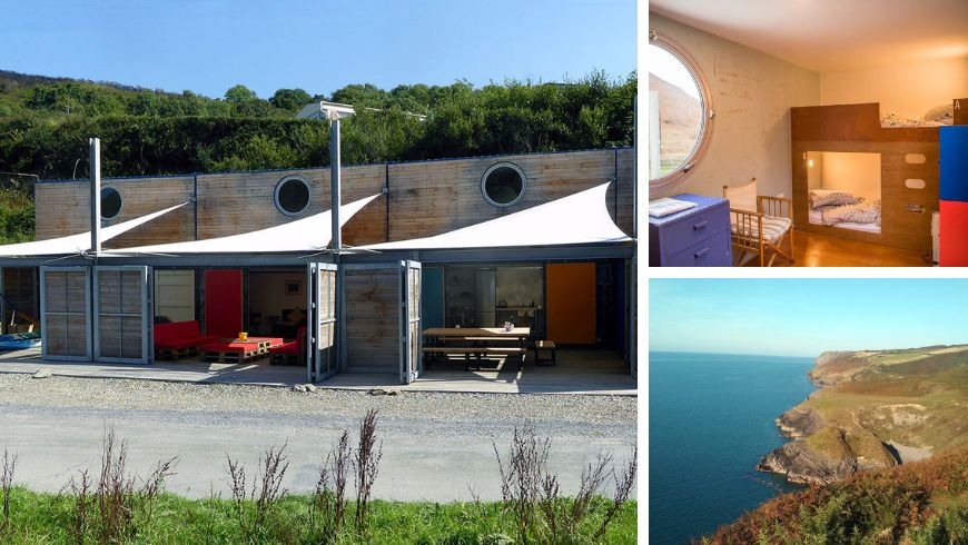 Un ostello eco-friendly sulla costa del Galles