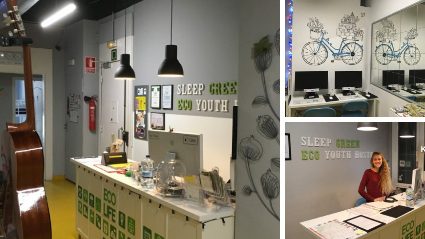 Sleep Green, ostello di Barcellona