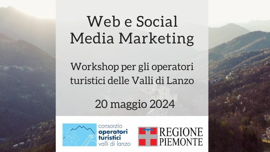 web e social media marketing workshop nelle valli di lanzo