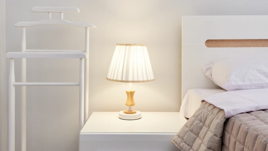 luce led comodino