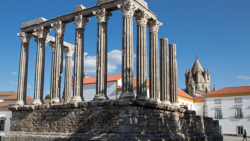 Tempio romano di Évora, Alentejo