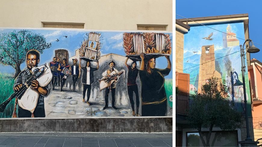 Murales a San Severino Lucano