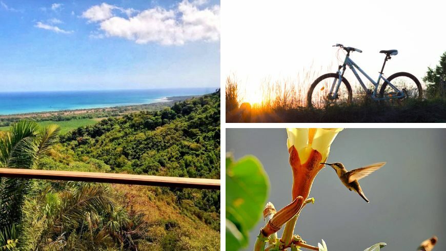 Itinerari in bici, trekking e birdwatching da Finca Culpo, Caraibi