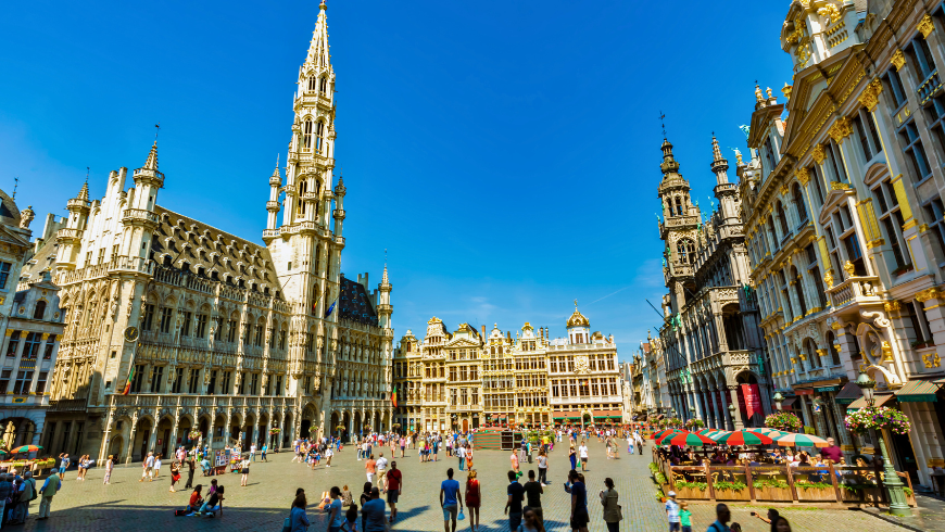 La grande piazza di Bruxelles