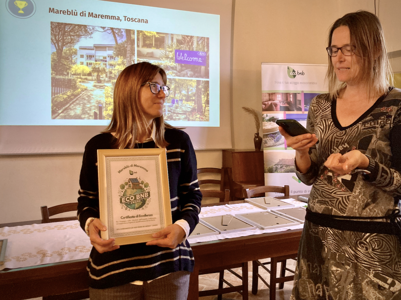 premiazione ecobnb awards