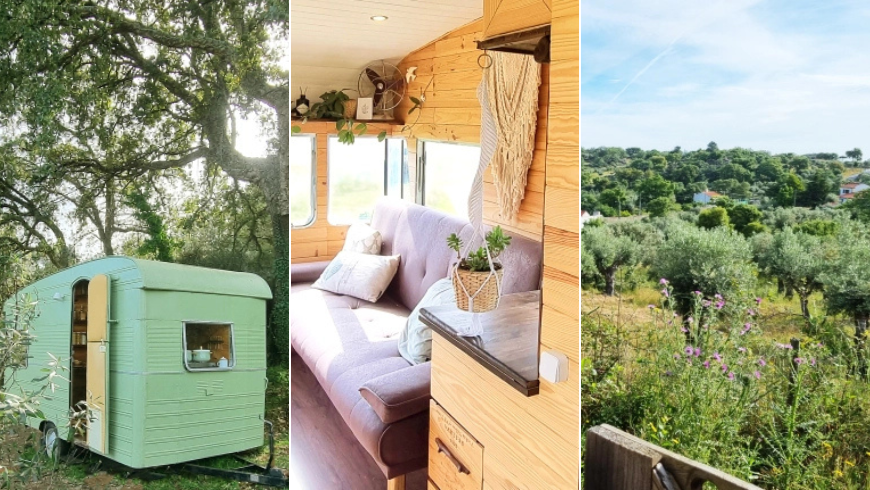 Prenota un soggiorno eco-friendly in una caravan vintage