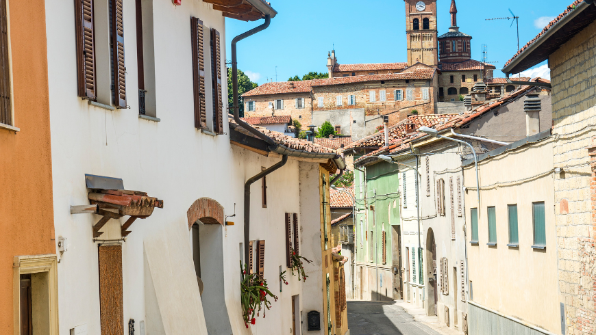 Il borgo di Grazzano Badoglio