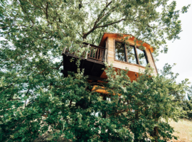 casa sull'albero glamping il sole